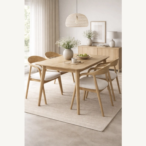 PRODUCENT Krzesło Drewno Jesionowe KR-205 Tkanina